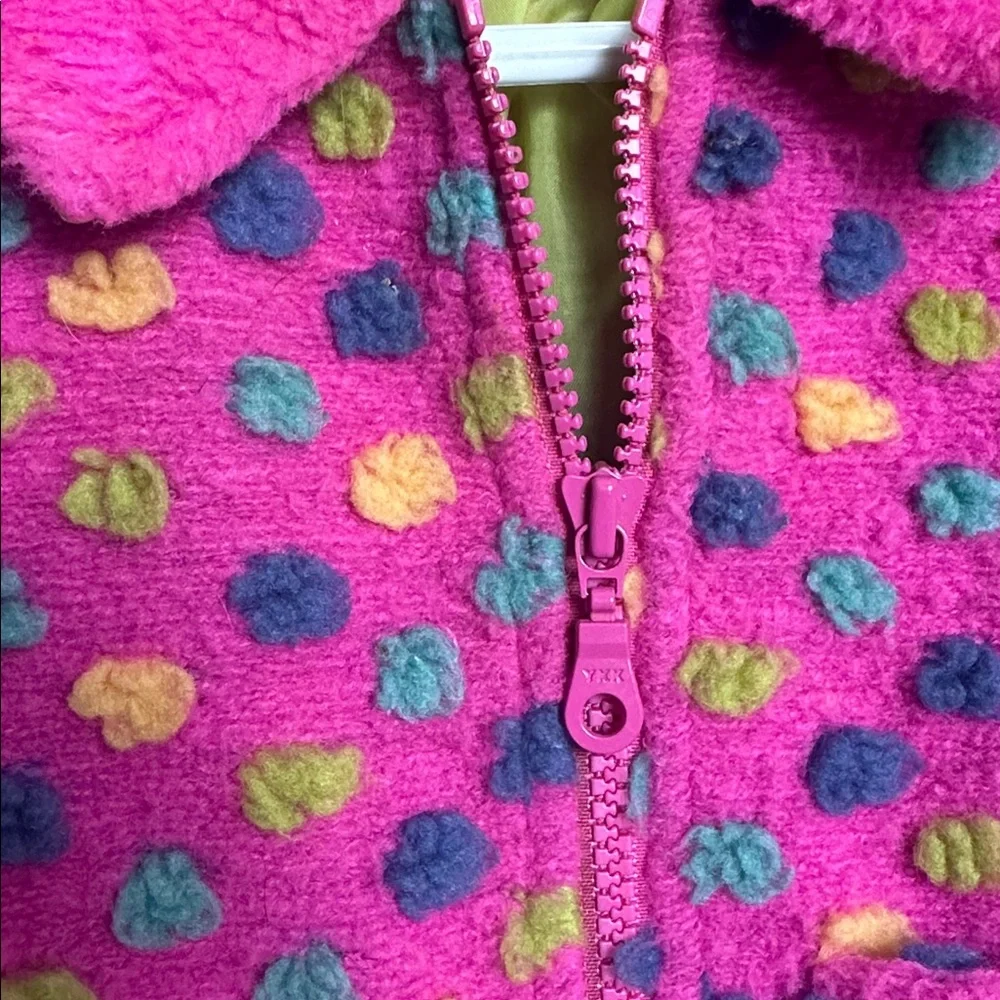 Hanna Andersson Pink Polka Dot Kids Jacket